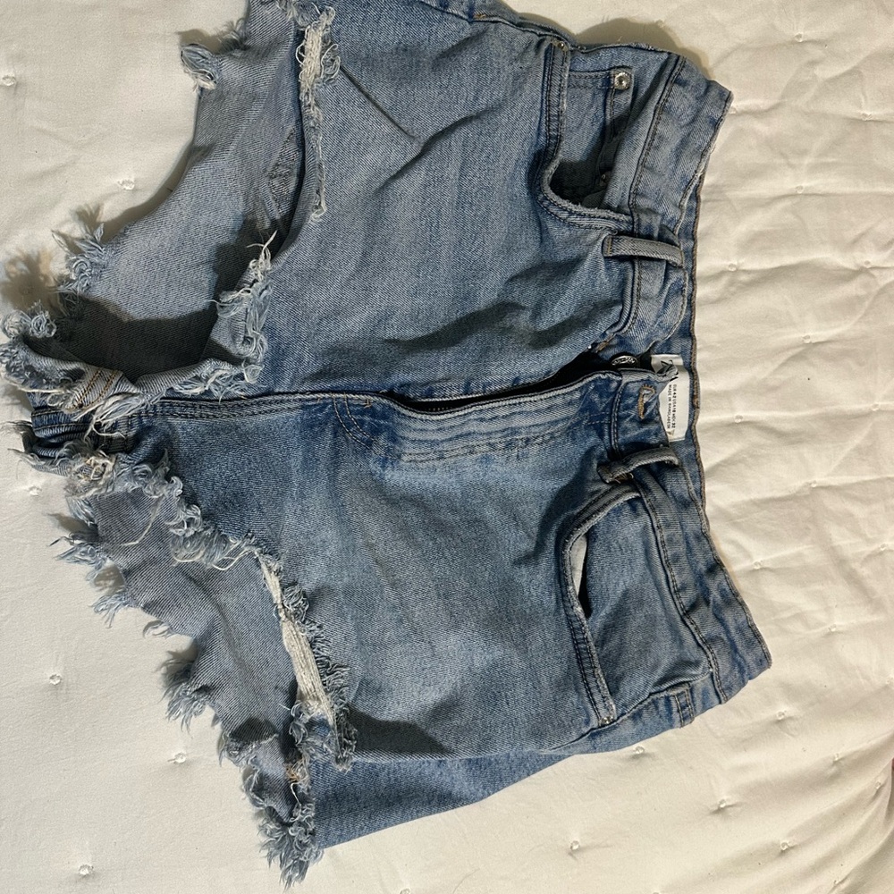 Blue Denim Women's Shorts